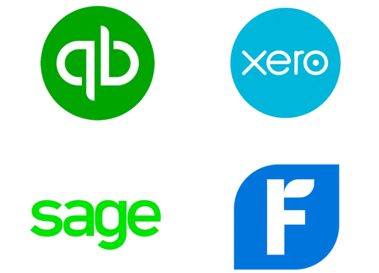 Logos of various accountancy software